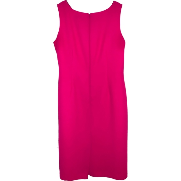 LIKE NEW EVAN PICONE Stunning Fuchsia Dress - Picture 2 of 3